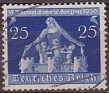 Germany 1936 Personajes 25 Pfennig Azul Scott 476